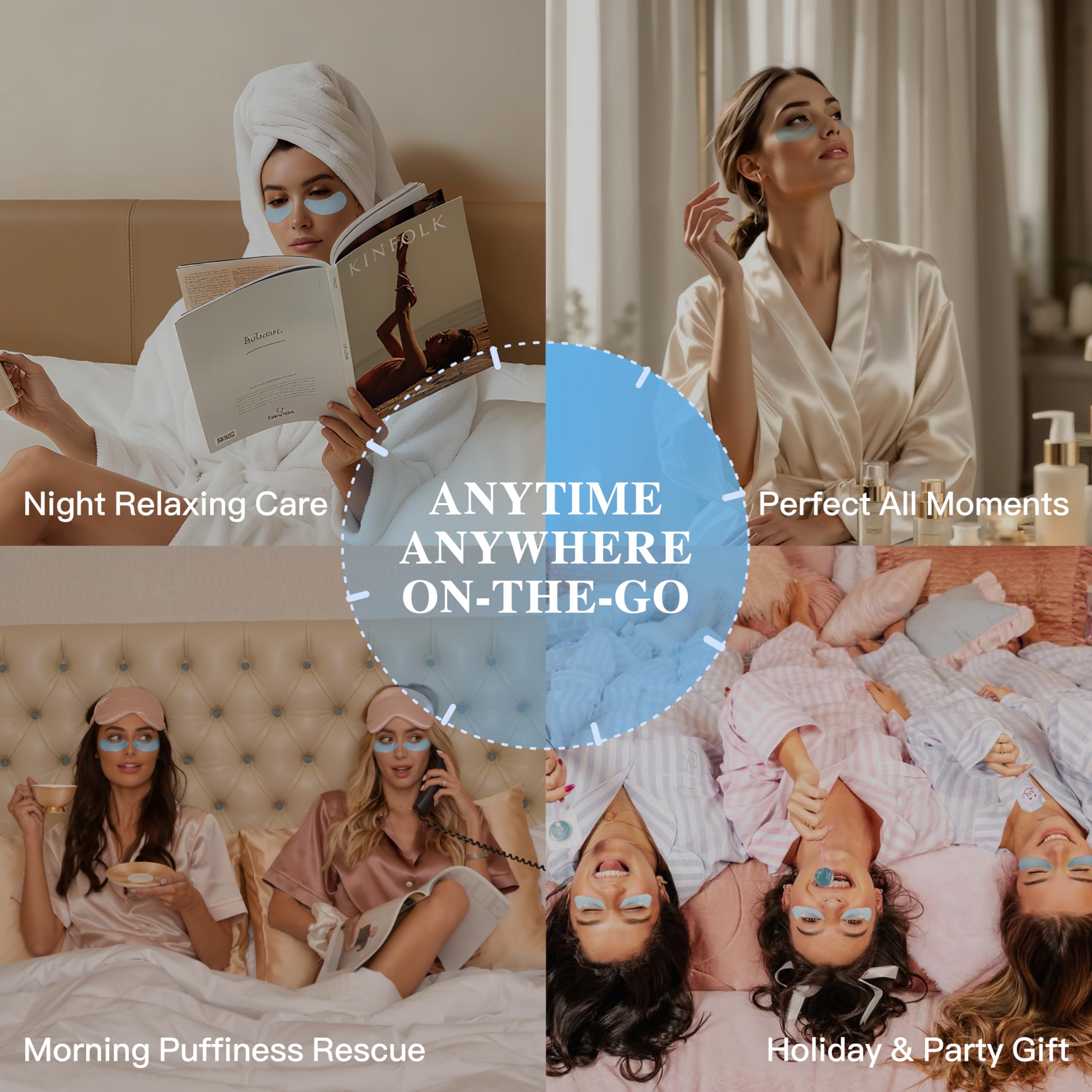 ICIKOL patches support morning puffiness reduction during quick routines