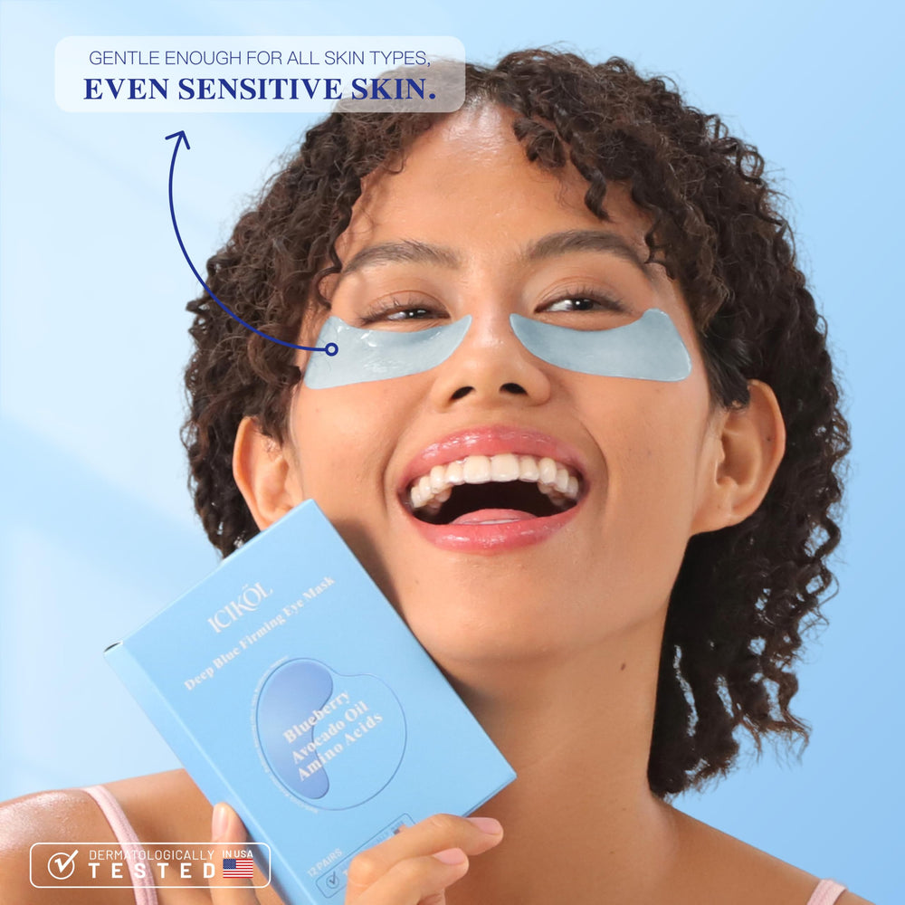 ICIKOL slim-fit patches hug contours for targeted under-eye care