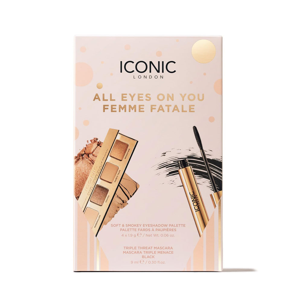 ICONIC LONDON Triple Threat Mascara brush detail highlighting precise lift