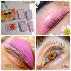 ICONSIAM Korean Lash Lift Kit keratin cream rose for lash nourishment