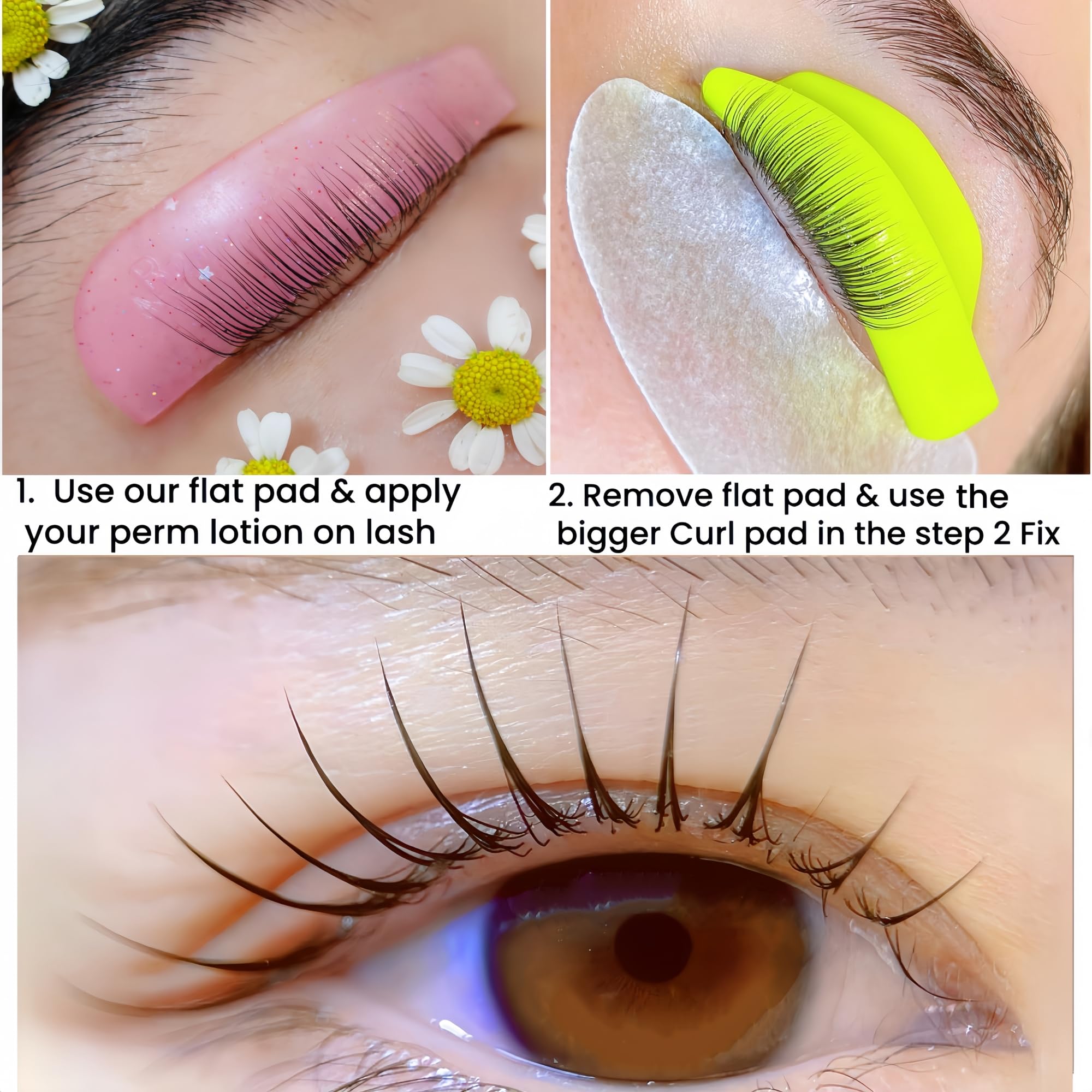 ICONSIAM Korean Lash Lift Kit perm solution rose sachet hygienic single-use