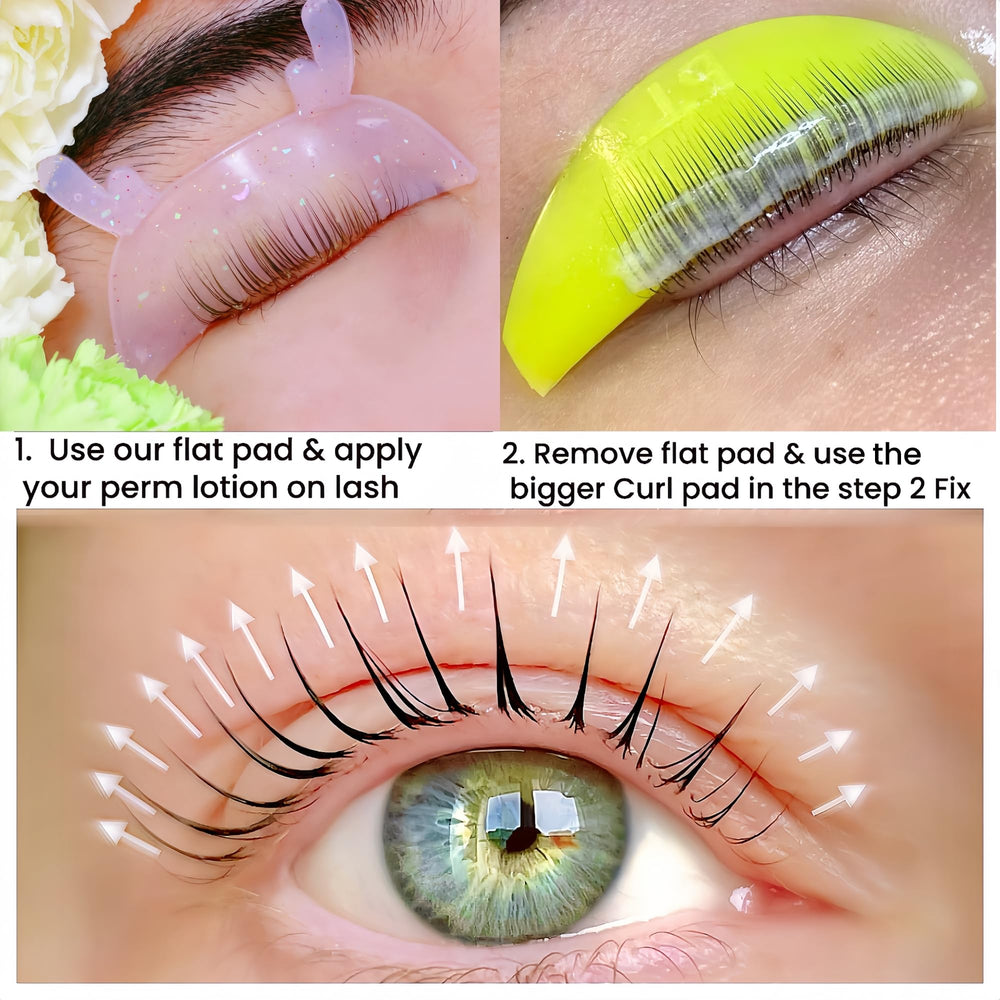 ICONSIAM Korean Lash Lift Kit single-use sachets rose for freshness