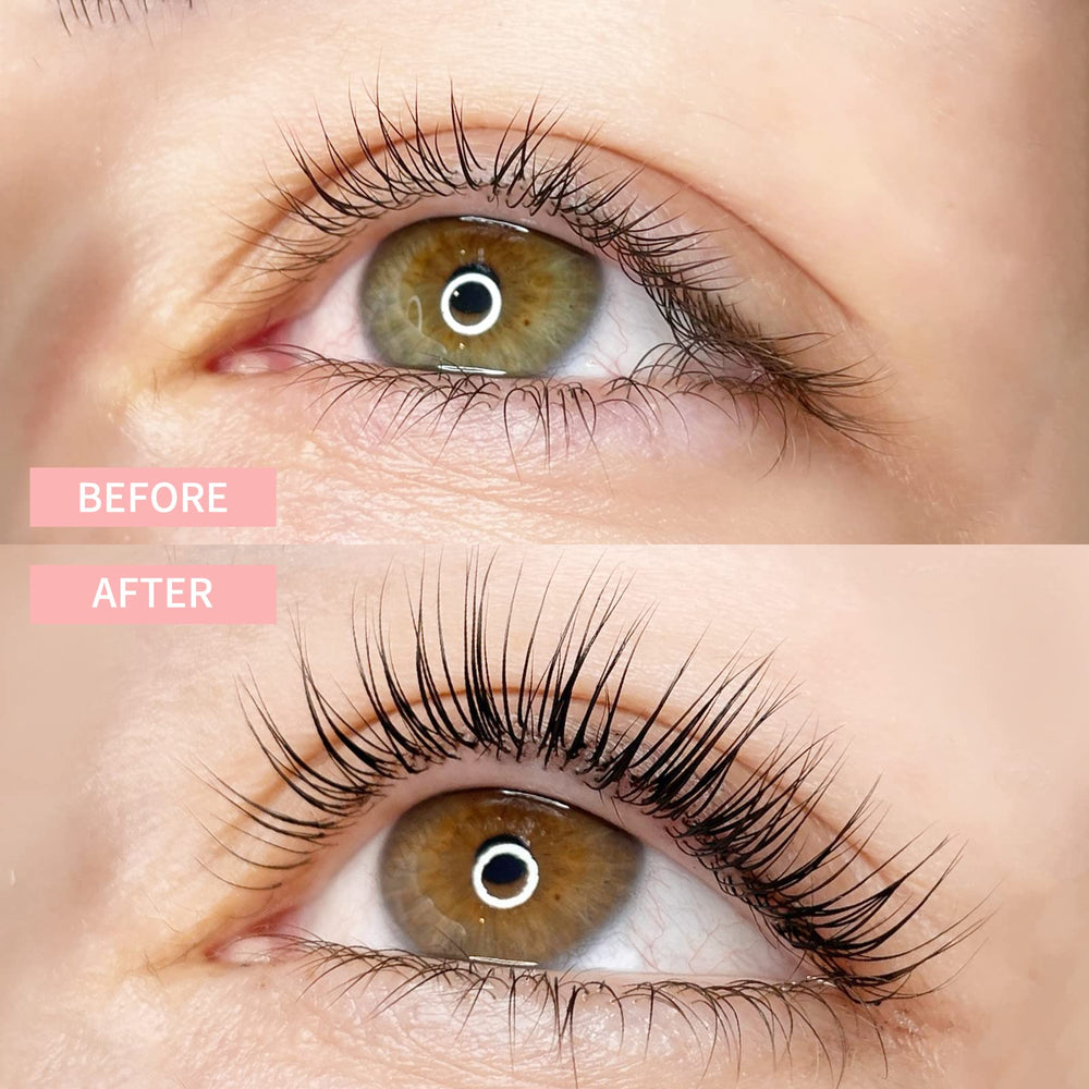 IconSign Lash Lift Kit application steps guide for DIY use.