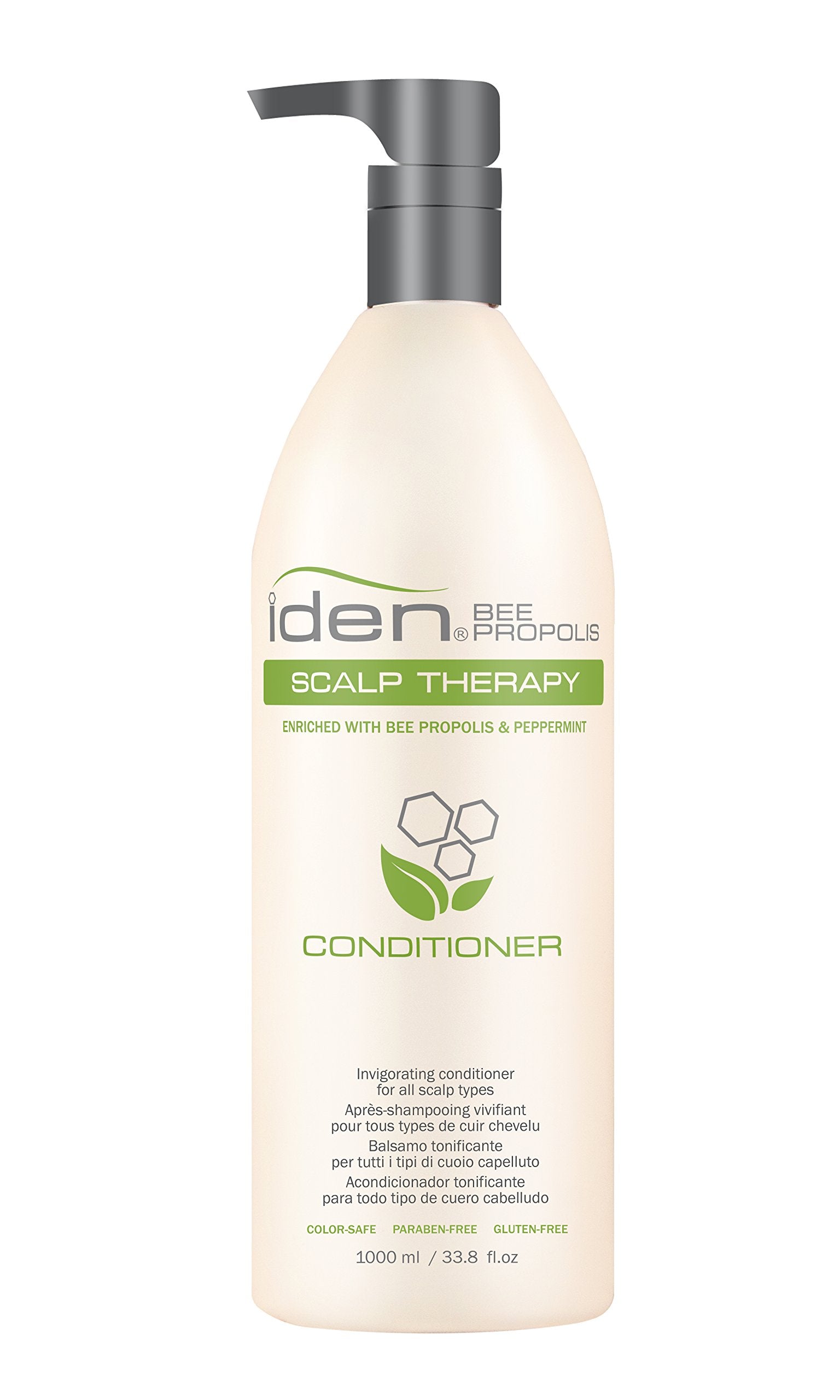 IDEN Bee Propolis Scalp Therapy Conditioner bottle for sensitive scalp, soothing irritation and promoting scalp health