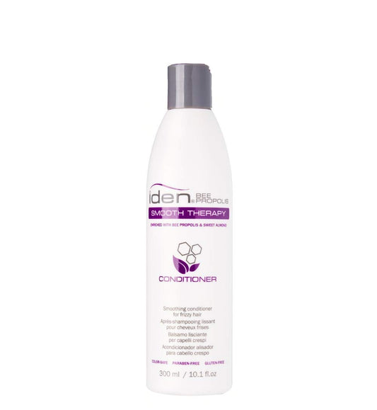 IDEN Bee Propolis Smooth Therapy Conditioner bottle; detangles and protects against frizz.