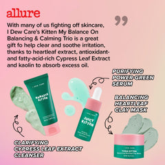 I DEW CARE Blemish Heartleaf Skincare Set packaging shown for travel-friendly routine