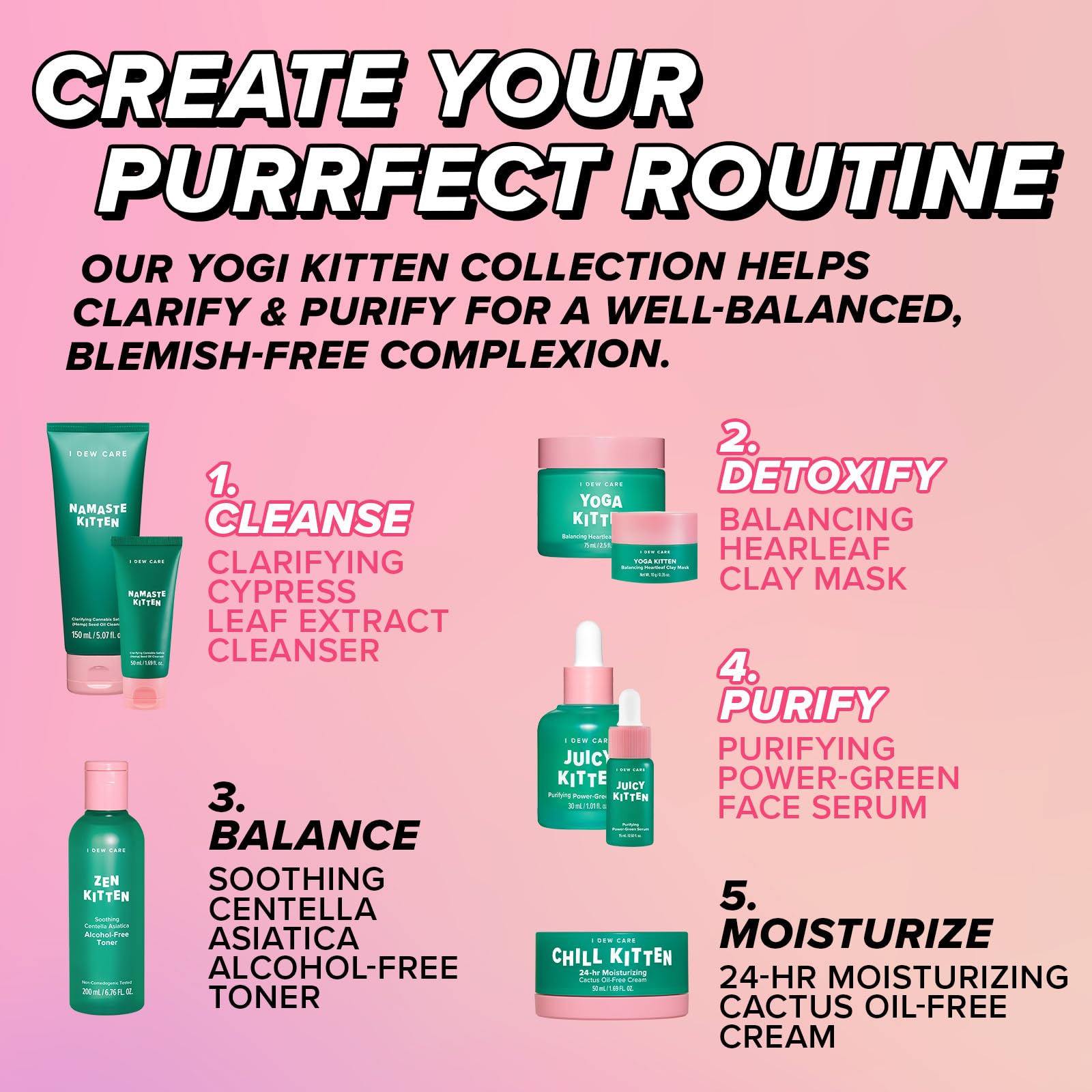 I DEW CARE Gift-ready skincare set suitable for teens