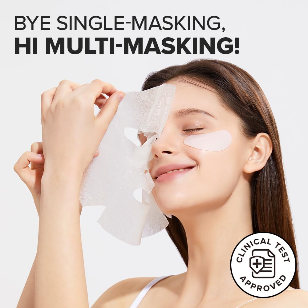 I DEW CARE radiance face mask eye patch for a bright look