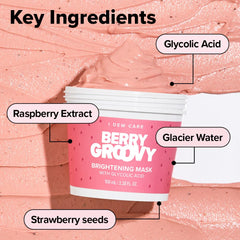 Soft silicone mask brush included for even application