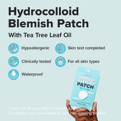 IDEW CARE Timeout patch featuring tea tree oil for soothing, refreshing skin support.