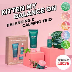 I DEW CARE Yoga Kitten Clay Mask clarifies pores with gentle kaolin and heartleaf extract