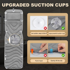 Idle Hippo headrest and neck support for a comfortable soak
