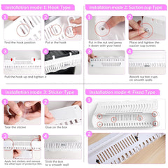 IDN Beauty Rose holder is easy to install and remove, saving time.