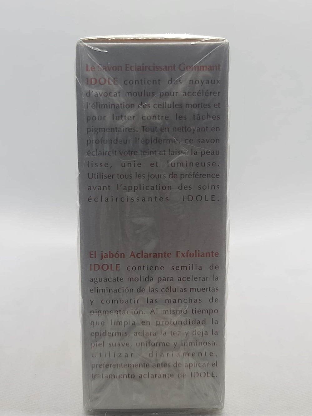 Idole soap display ready for daily cleansing routine