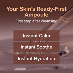 ID PLACOSMETICS Exo-V Booster texture shows lightweight glide during application.