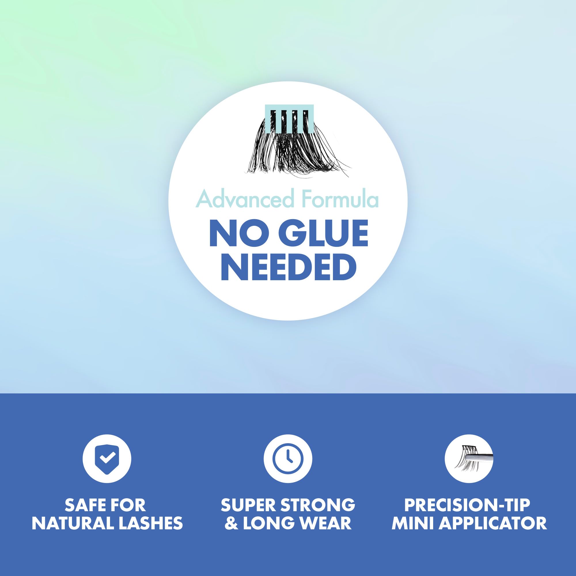 i•ENVY applicator kit with pre-bond technology for precise, glue-free lash placement