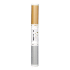 iEnvy VLuxe Extended lashes close-up showing lush synthetic fibers for natural look.