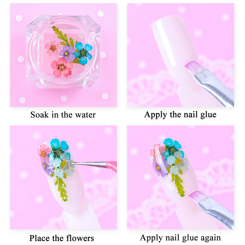 iFancer floral accents for crafts – long-lasting color in nail art