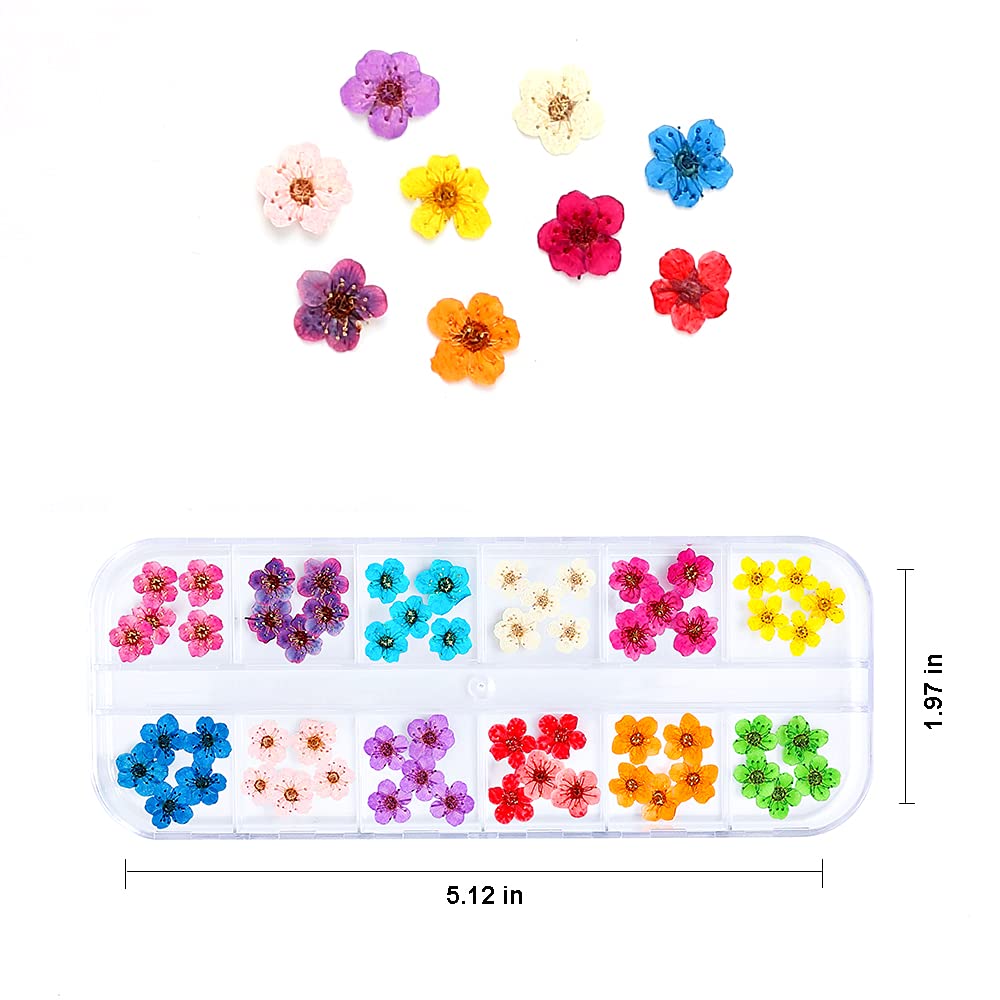 iFancer Flower Nail Charms used in scrapbooking and phone case decoration for creative projects
