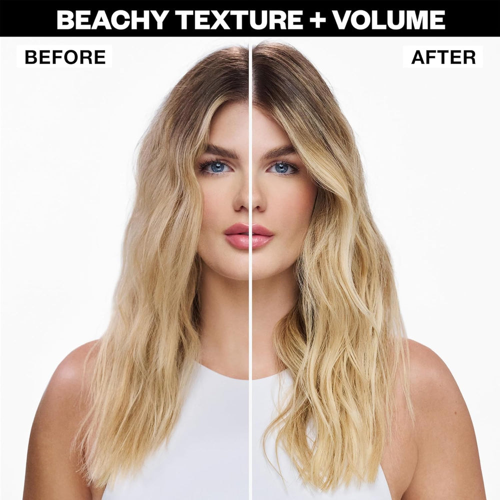 IGK Beach Club beachy look with texture spray for sunny days