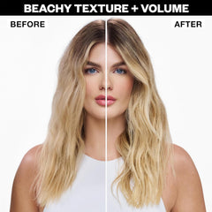 IGK Beach Club beachy look with texture spray for sunny days