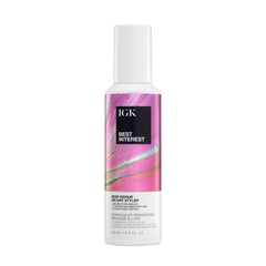 IGK Best Interest Bond-Building Air Dry Styling Cream front view showing sleek frizz-free finish