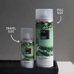 IGK Direct Flight Travel size bottle, convenient on-the-go refresh and scalp care.