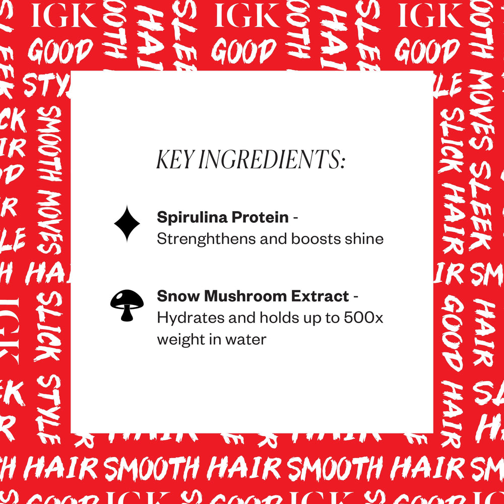IGK Good Behavior Wand creates a glossy finish without stiffness.