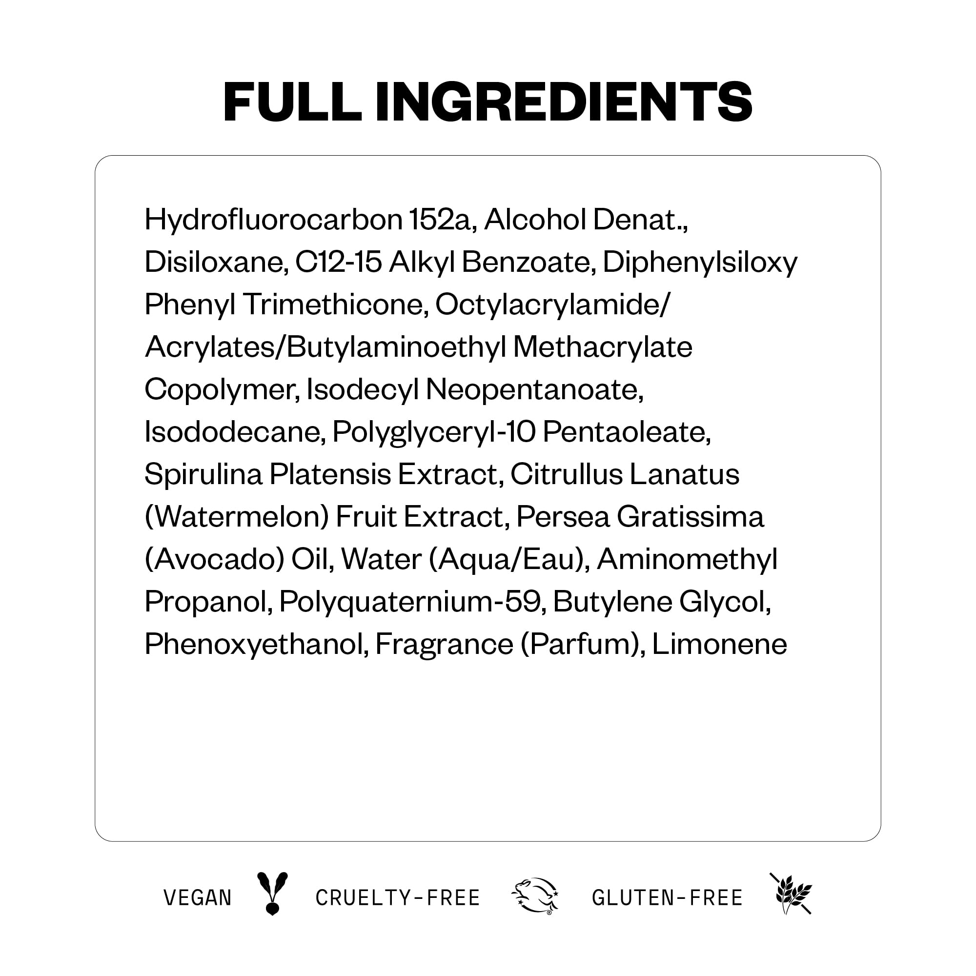 IGK Good Behavior hairspray free from gluten and sulfates
