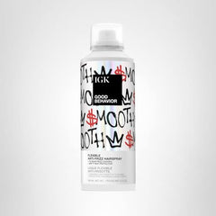 IGK Good Behavior hairspray packaging for convenient use