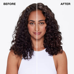 IGK Mistress frizz-control formula provides lasting shine and manageability.