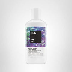 IGK Pay Day packaging display emphasizing vegan, cruelty-free care.