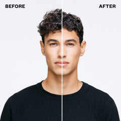 IGK Rich Kid Coconut Oil Gel Travel defined curls with piecey texture.