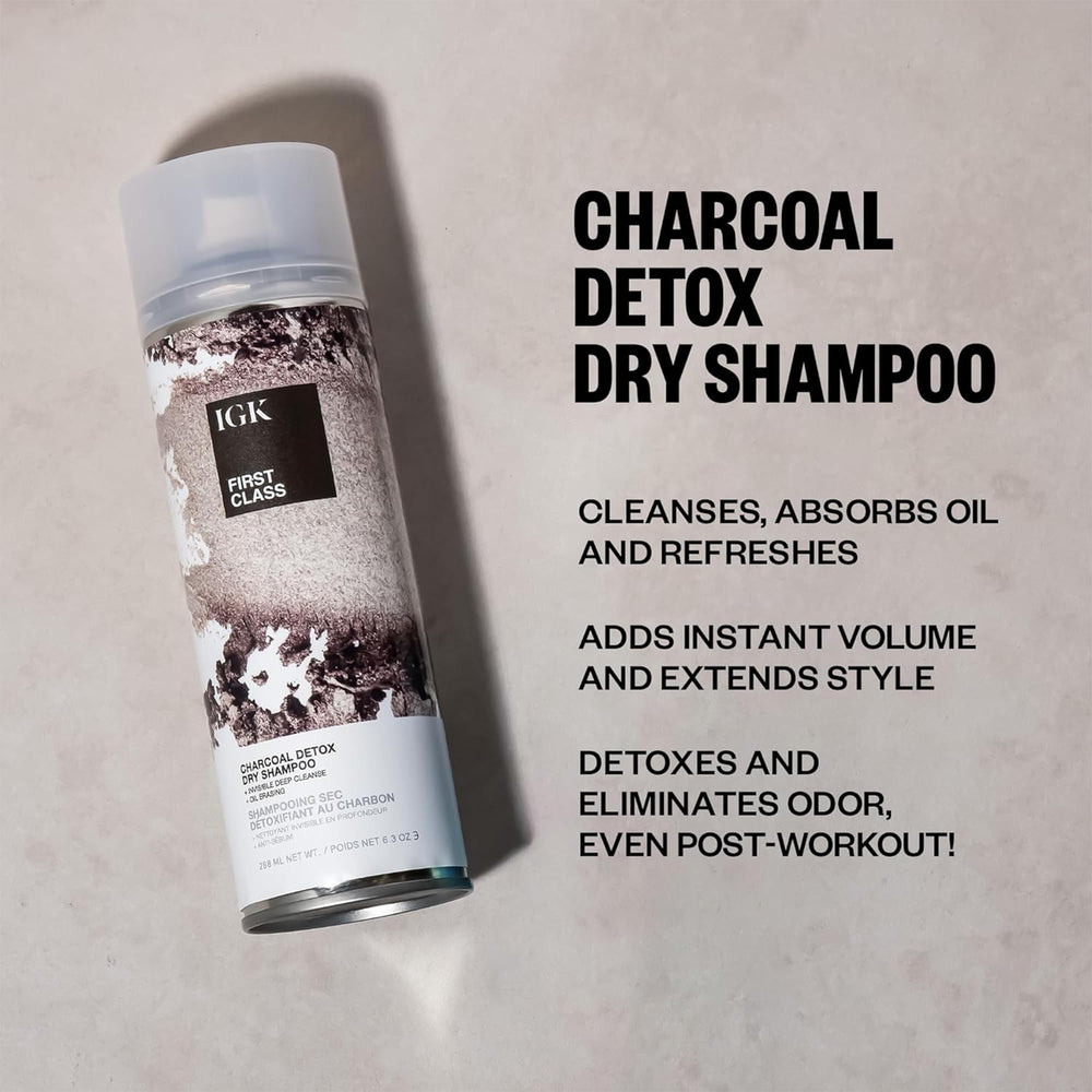 IGK Lightweight non-sticky finish keeps hair feeling light and refreshed