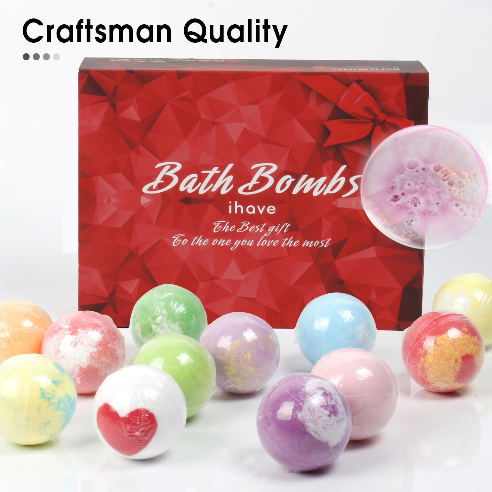iHave gift-set bath bombs make a thoughtful present for her and kids.