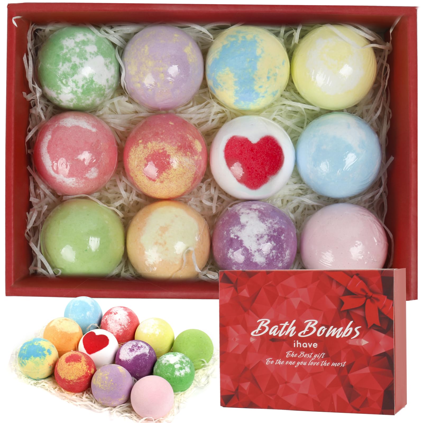 iHave bath bombs with variety fragrances for kids and women, creating playful, relaxing baths.