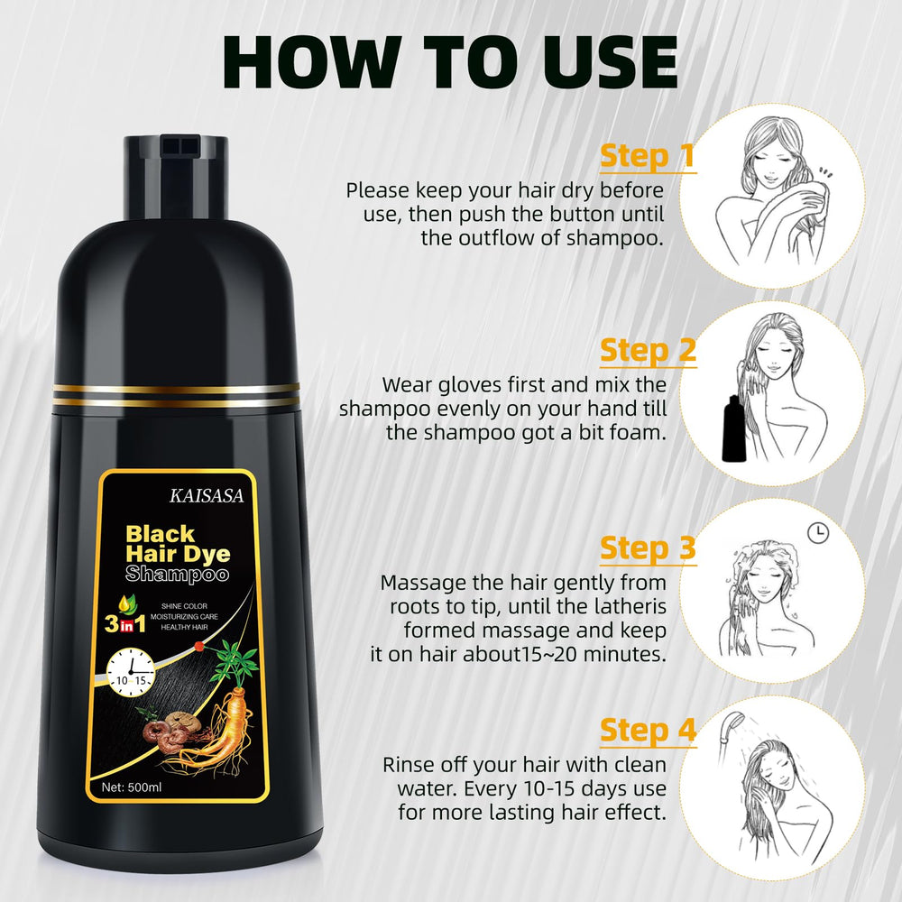IIIMEIDU easy-use gloves with shampoo setup for mess-free use