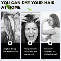 IIIMEIDU shiny nourished hair after 15-20 minutes.