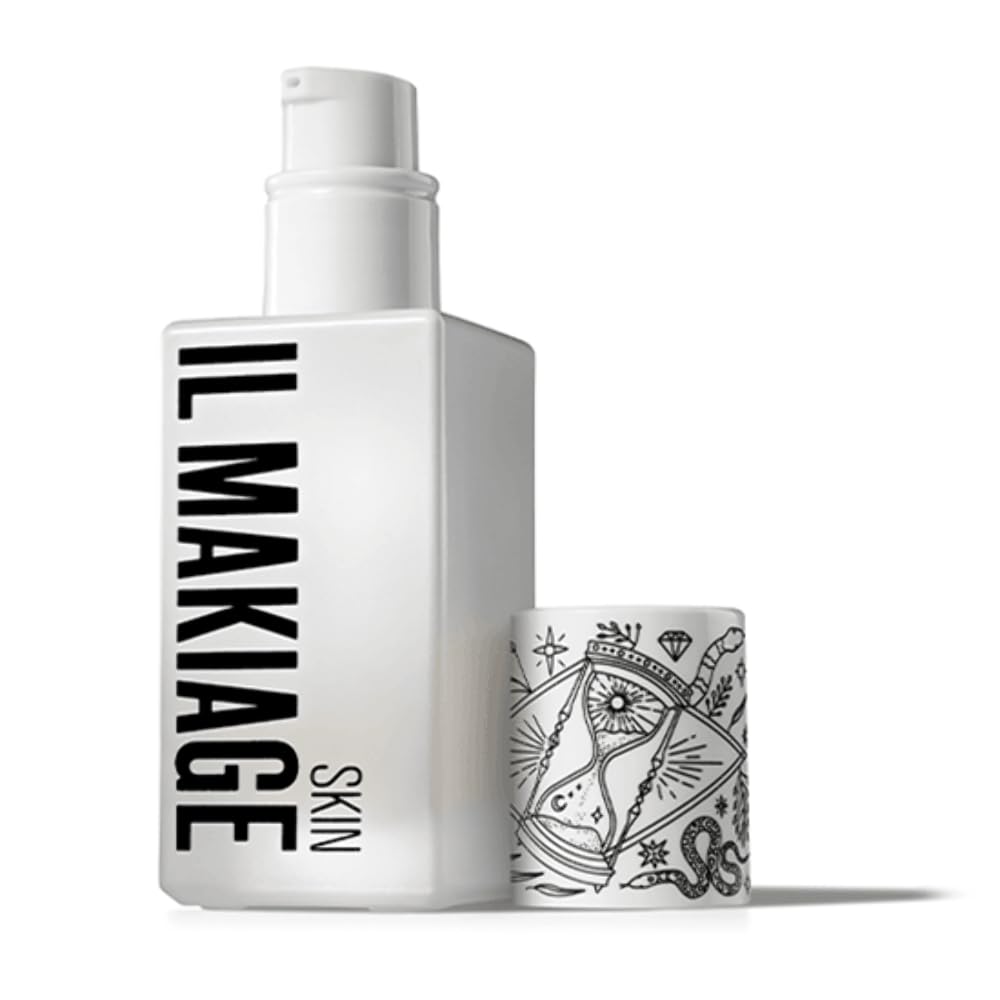 Il Makiage Power Serum bottle close-up for nightly skin repair
