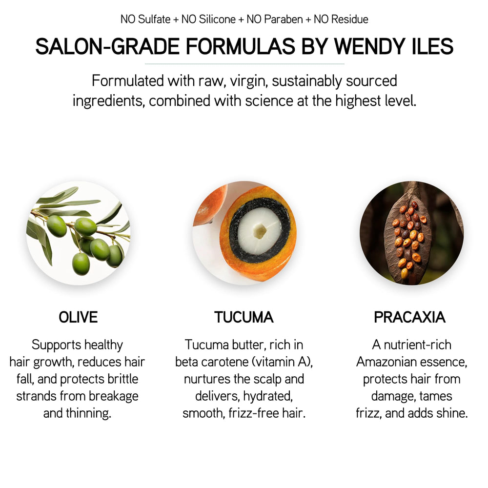 ILES FORMULA Hair detangling after wash; smoother, easier styling.