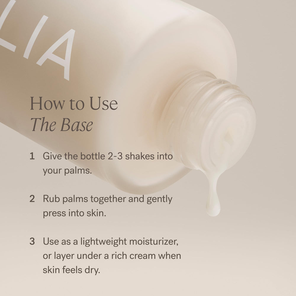 ILIA Base Face Milk Essence microalgae and prickly pear nourish skin
