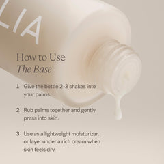 ILIA Base Face Milk Essence microalgae and prickly pear nourish skin