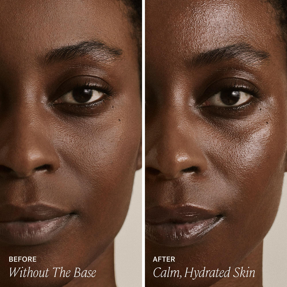 ILIA Base Face Milk Essence pump dispense enables precise, gentle application