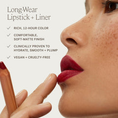 ILIA Lip Sketch Hydrating Crayon rosehip oil nourishes and softens lips
