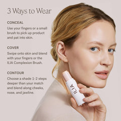 Finger-tap technique demonstrates quick blending for a flawless look