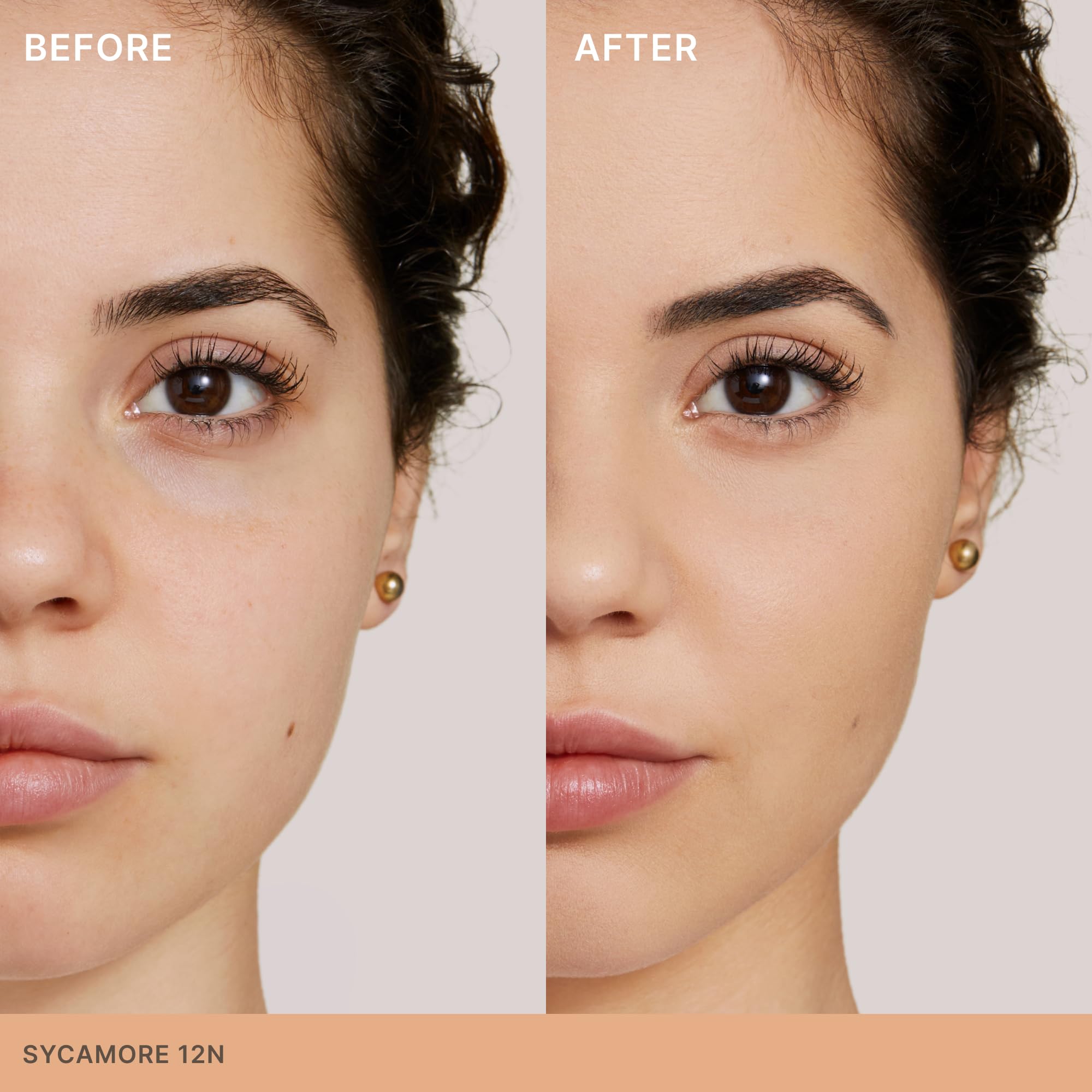 ILIA Skin Rewind 12N Sycamore swatch on skin with neutral undertones