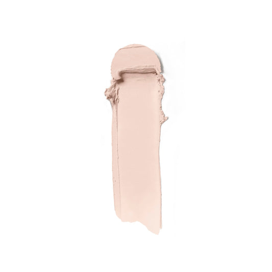 ILIA Skin Rewind Complexion Stick texture close-up showing natural-matte finish and weightless feel.
