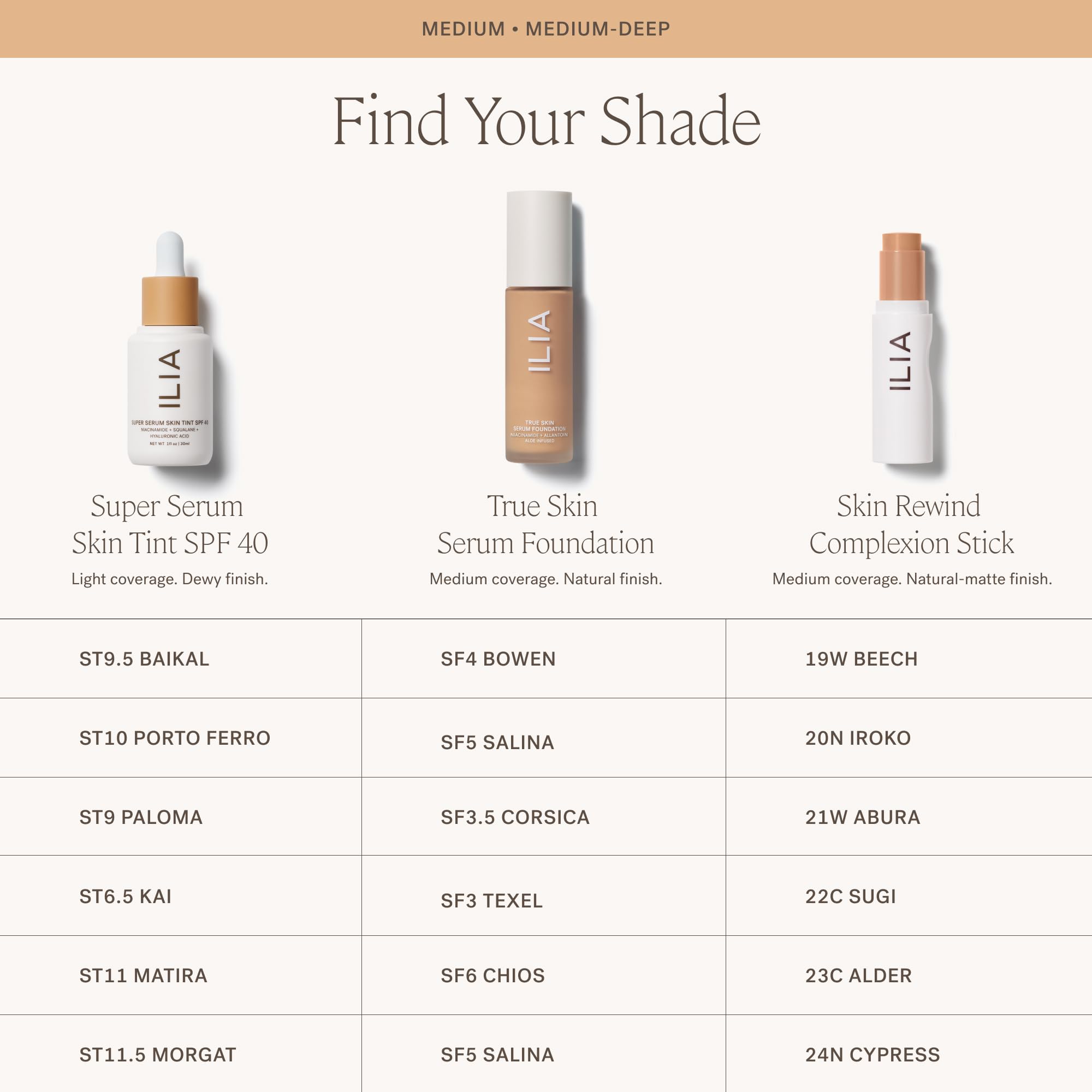 Vegan cruelty-free icon on ILIA True Skin packaging