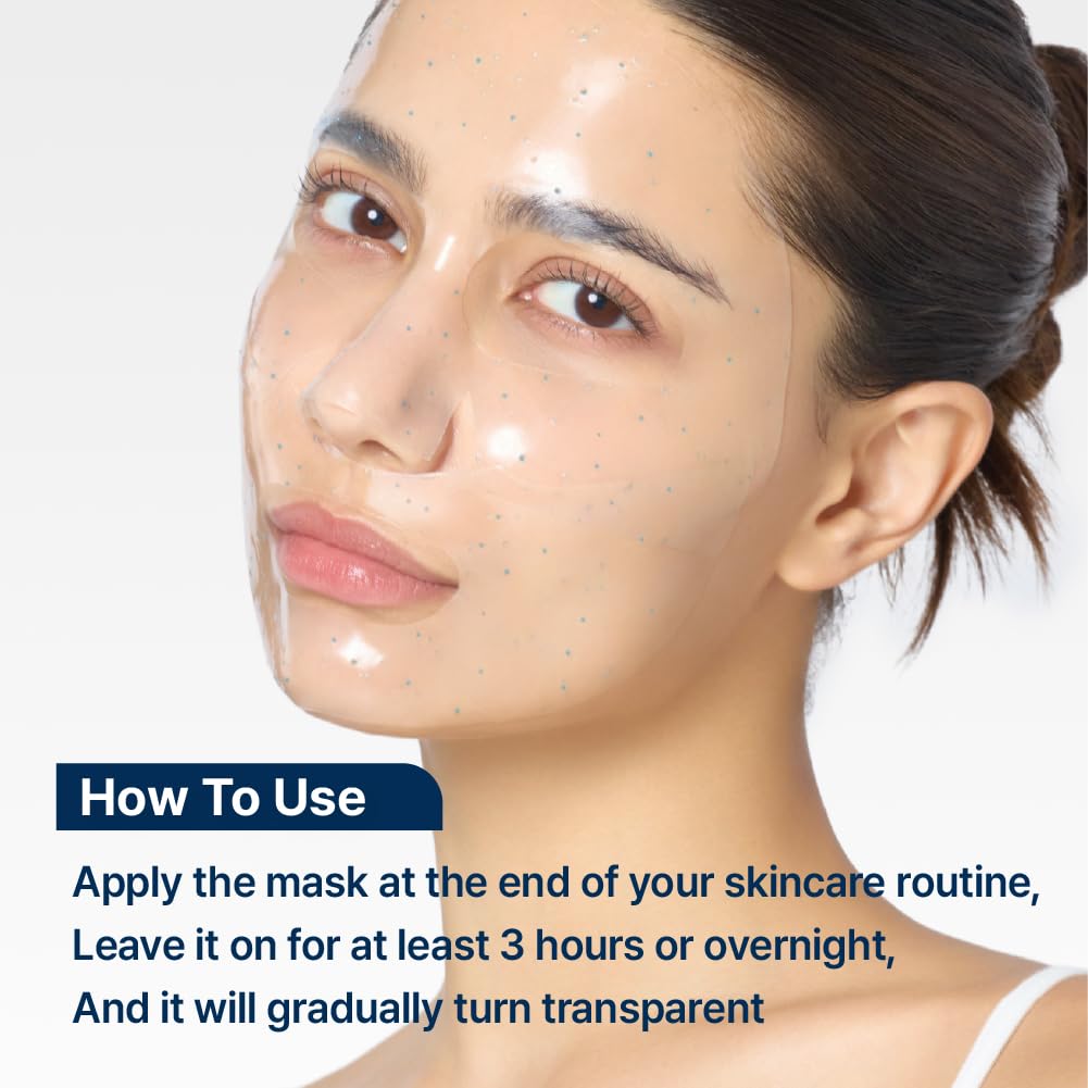 Illiyoon Ceramide Ato mask applied before makeup for a smooth finish.