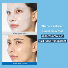 Illiyoon Ceramide Ato mask overnight care for luminous skin.